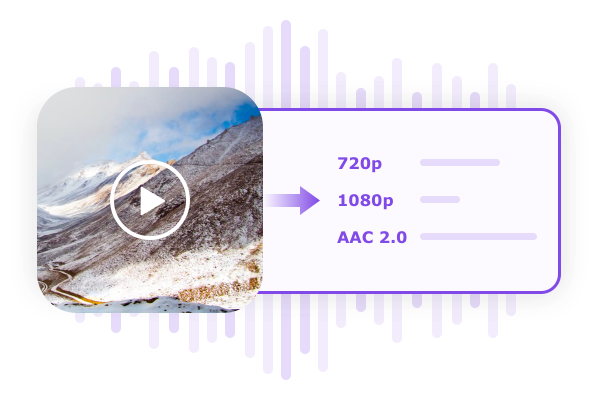 Freely Customize Audio & Video Parameters