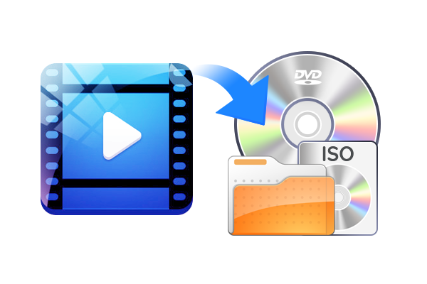 Burn Any Video Blank DVD Discs , or Save to ISO/Folders